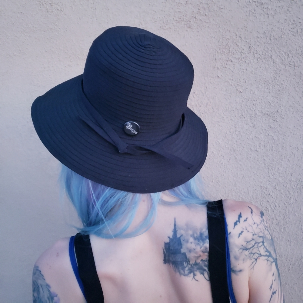 Burzum black metal beach hat